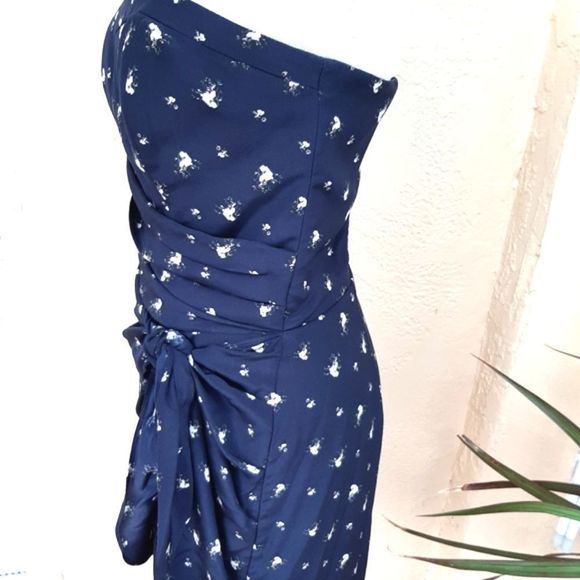 Club Monaco Harper Dress in Aviator Navy - Picture 5 of 6